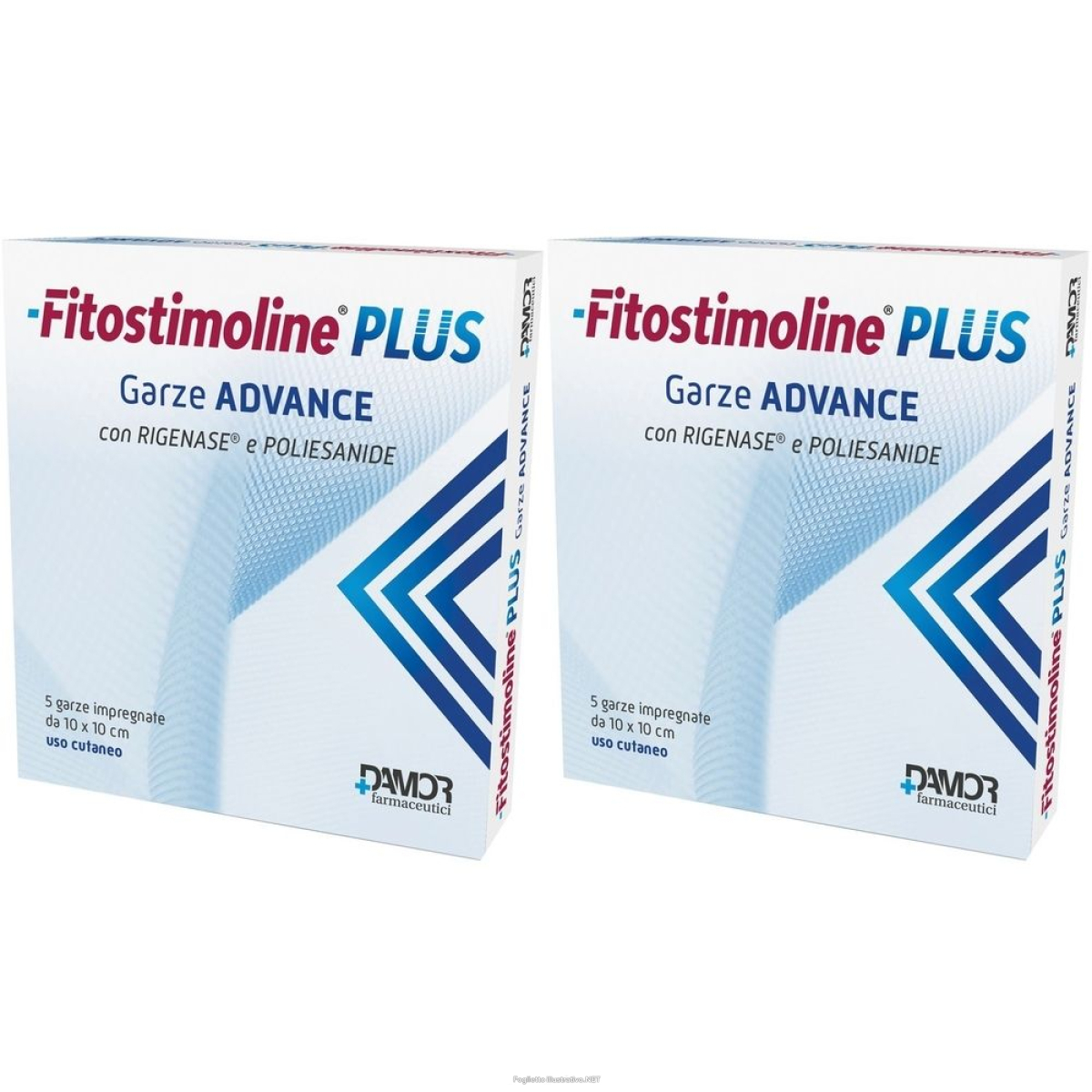 Compra Online fitostimoline plus garze advance impregnate 10x10 cm 5 pezzi set da 2 e Trova l'offerta più bassa