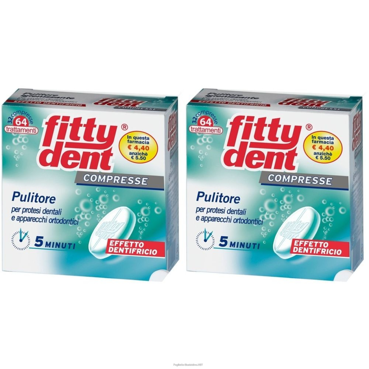 Compra Online fitty®dent compresse pulenti set da 2 pz effervescenti e Trova l'offerta più bassa