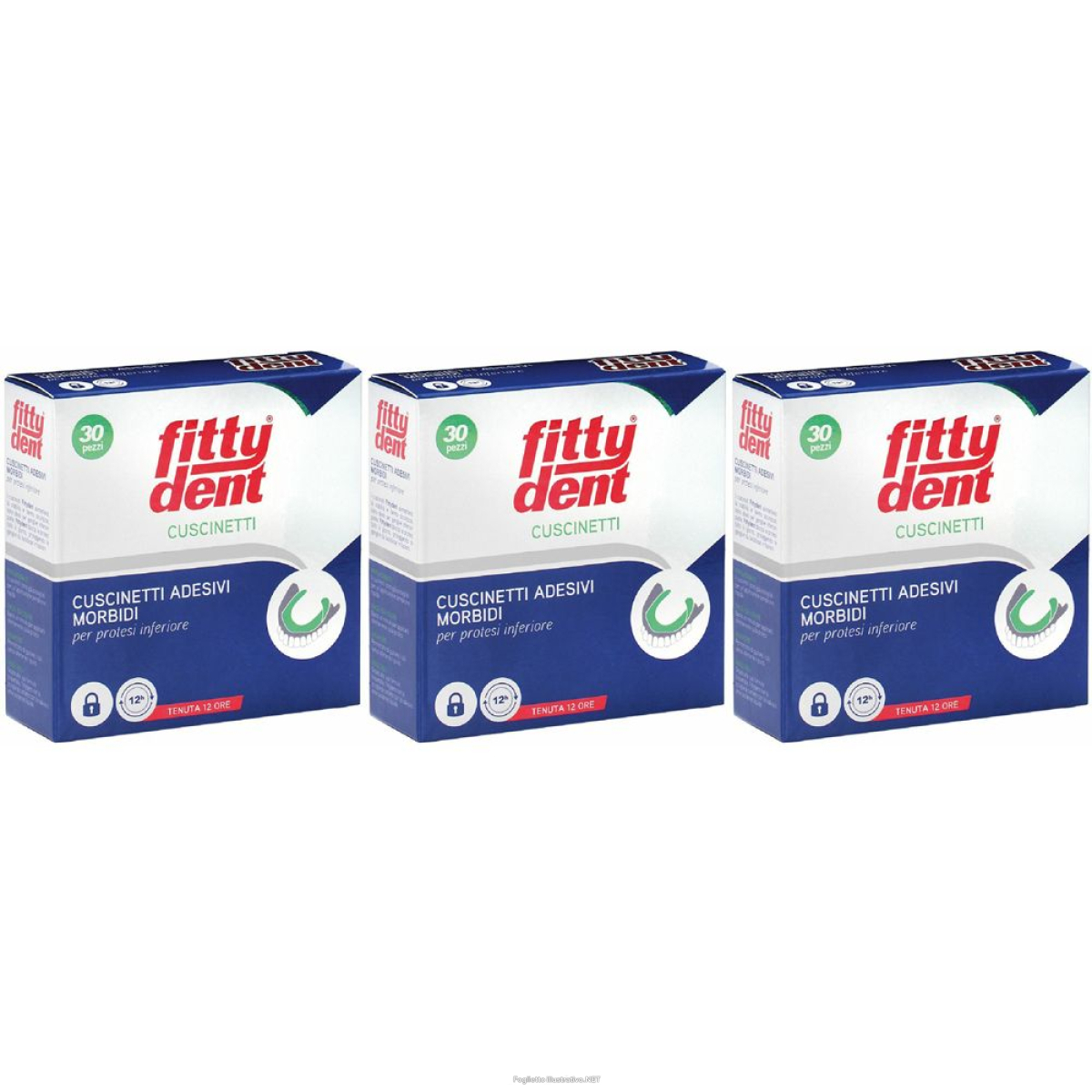 Compra Online fitty®dent cuscinetti set da 3 3x30 pz accessori e Trova l'offerta più bassa