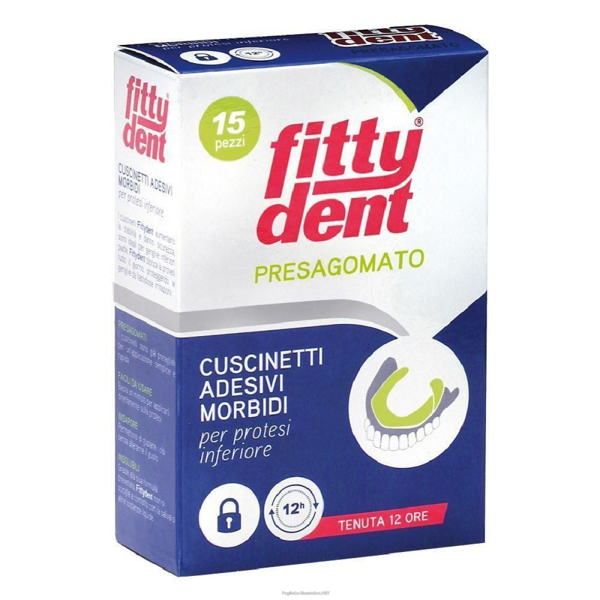 Compra Online fittydent cuscinetti adesivi morbidi per protesi inferiore 4x15 pz str e Trova l'offerta più bassa