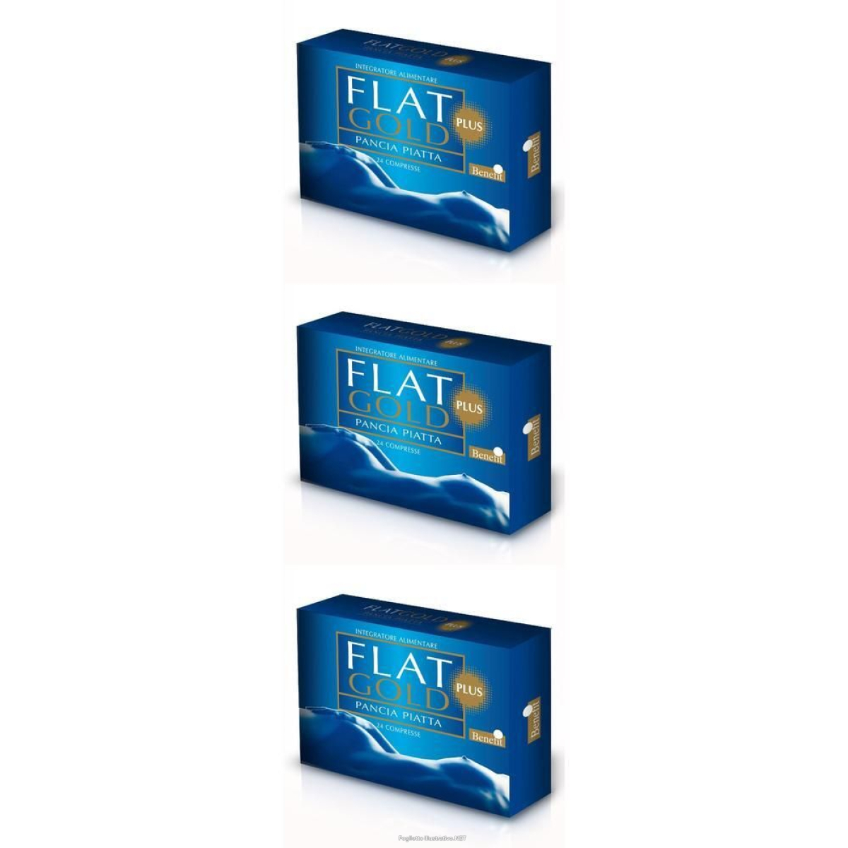 Compra Online flat gold plus 24 compresse 3x24 pc e Trova l'offerta più bassa