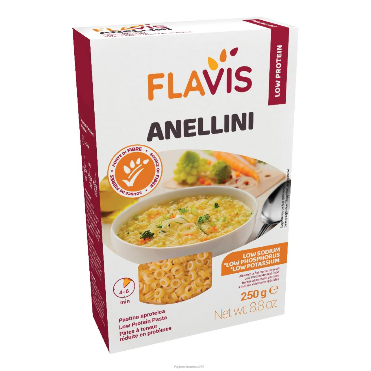 Compra Online flavis anellini aproteici 250 g e Trova l'offerta più bassa