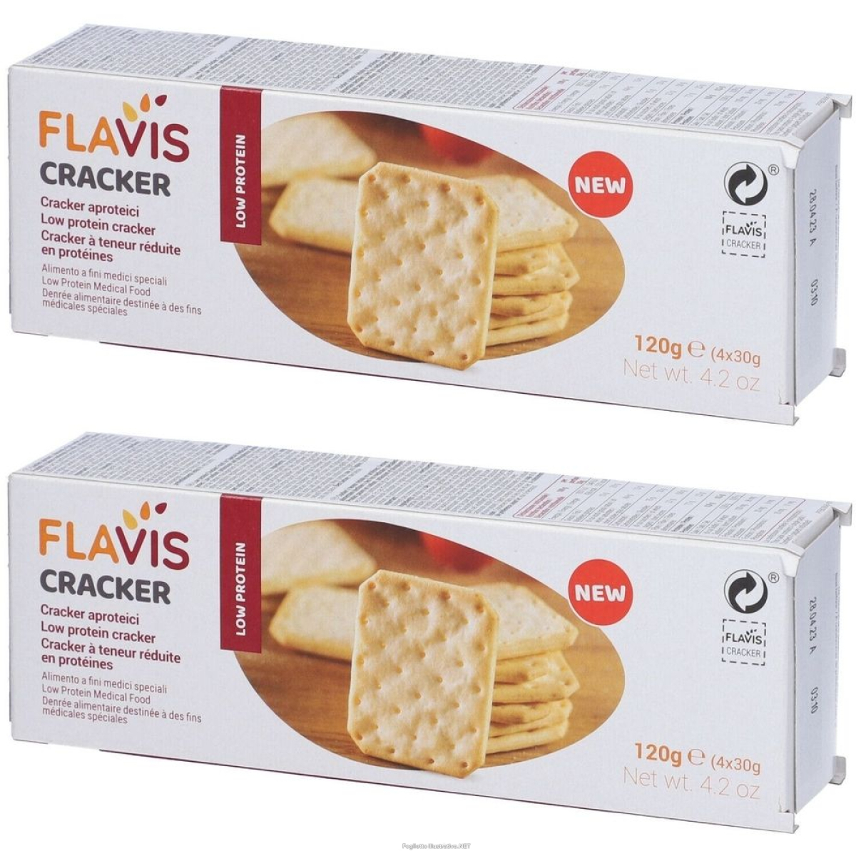 Compra Online flavis flavis cracker set da 2 2x4x30 g e Trova l'offerta più bassa