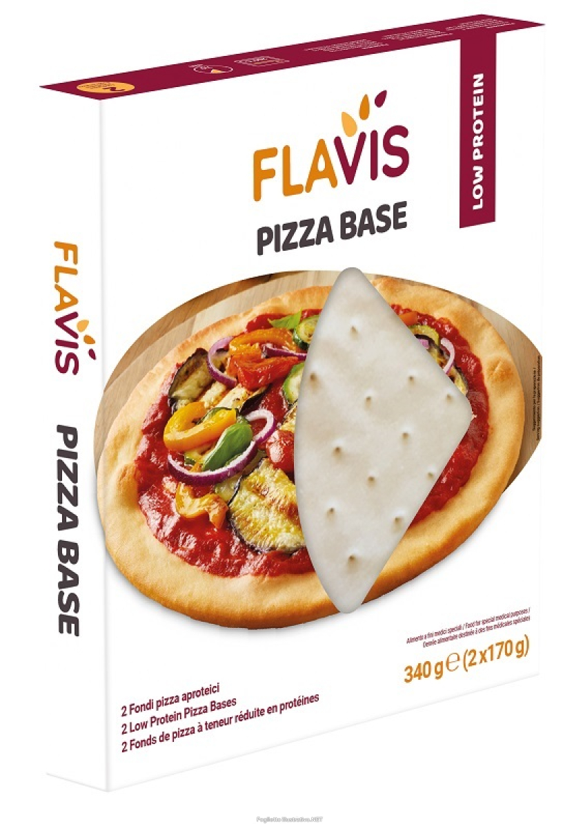 Compra Online flavis  - pizza base aproteica confezione 2x170 gr (scadenza prodotto 12/2025) e Trova l'offerta più bassa