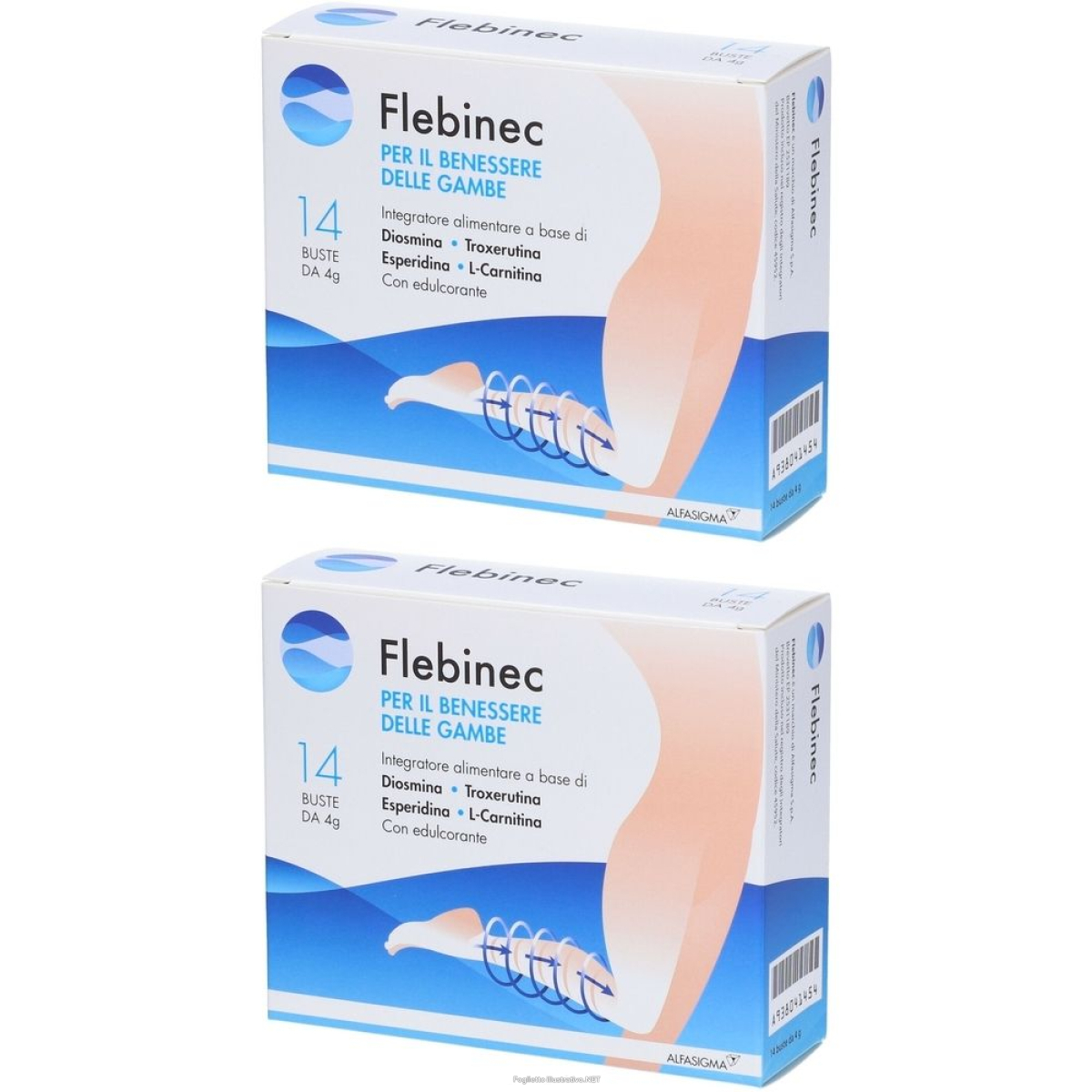 Compra Online flebinec® set da 2 2x14 pz bustina e Trova l'offerta più bassa