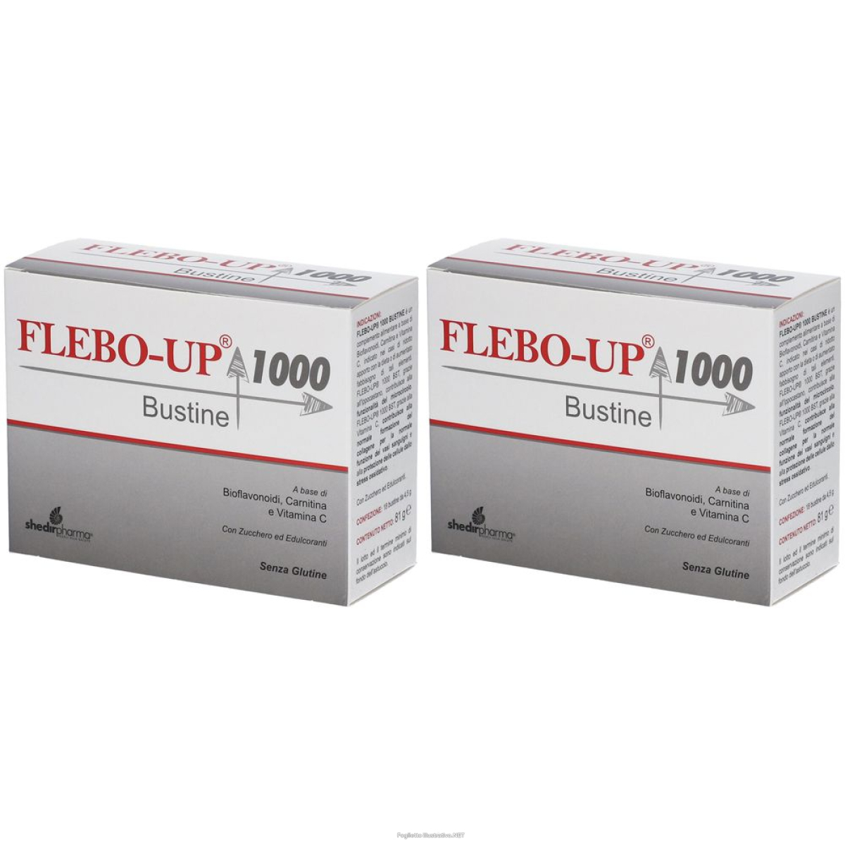 Compra Online flebo-up® 1000 bustine set da 2 2x18 pz bustina e Trova l'offerta più bassa