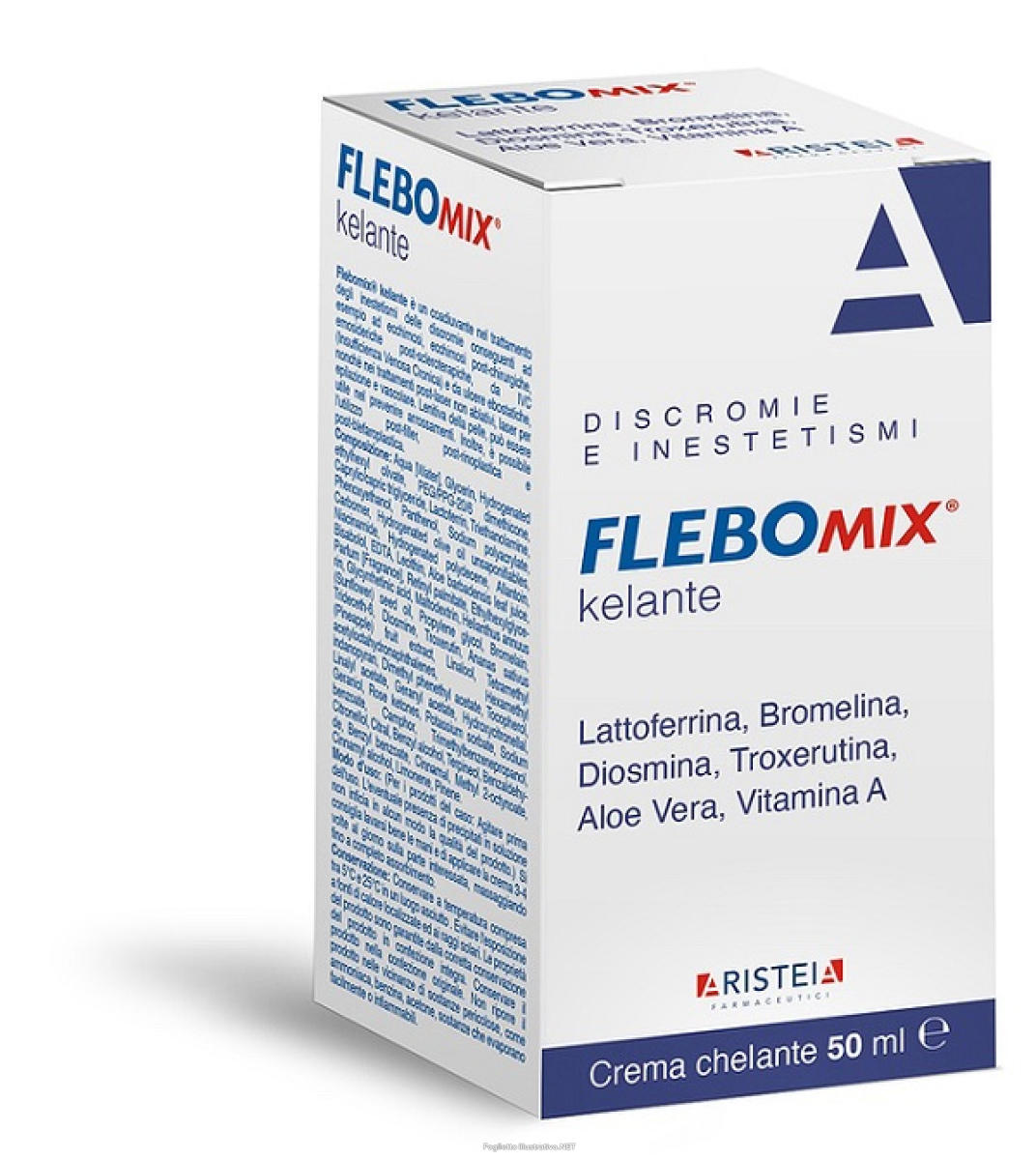 Compra Online flebomix kelante crema per discromie e inestetismi cutanei crema 50ml e Trova l'offerta più bassa