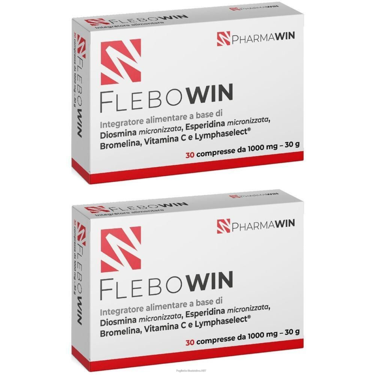 Compra Online flebowin 30 compresse 2x30 g e Trova l'offerta più bassa