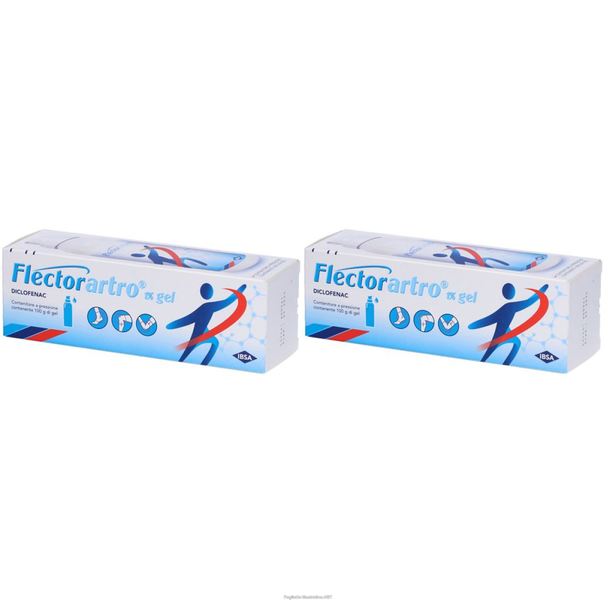 Compra Online flectorartro® 1% gel set da 2 2x100 g gel e Trova l'offerta più bassa
