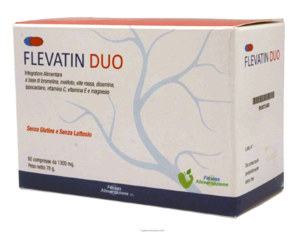 Compra Online flevatin duo integratore per la microcircolazione 60 compresse e Trova l'offerta più bassa