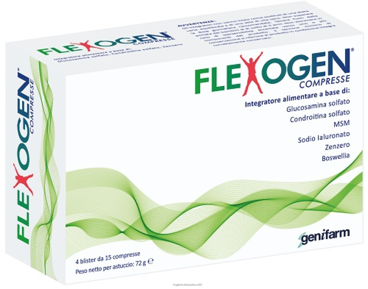 Compra Online flexogen 60 compresse e Trova l'offerta più bassa
