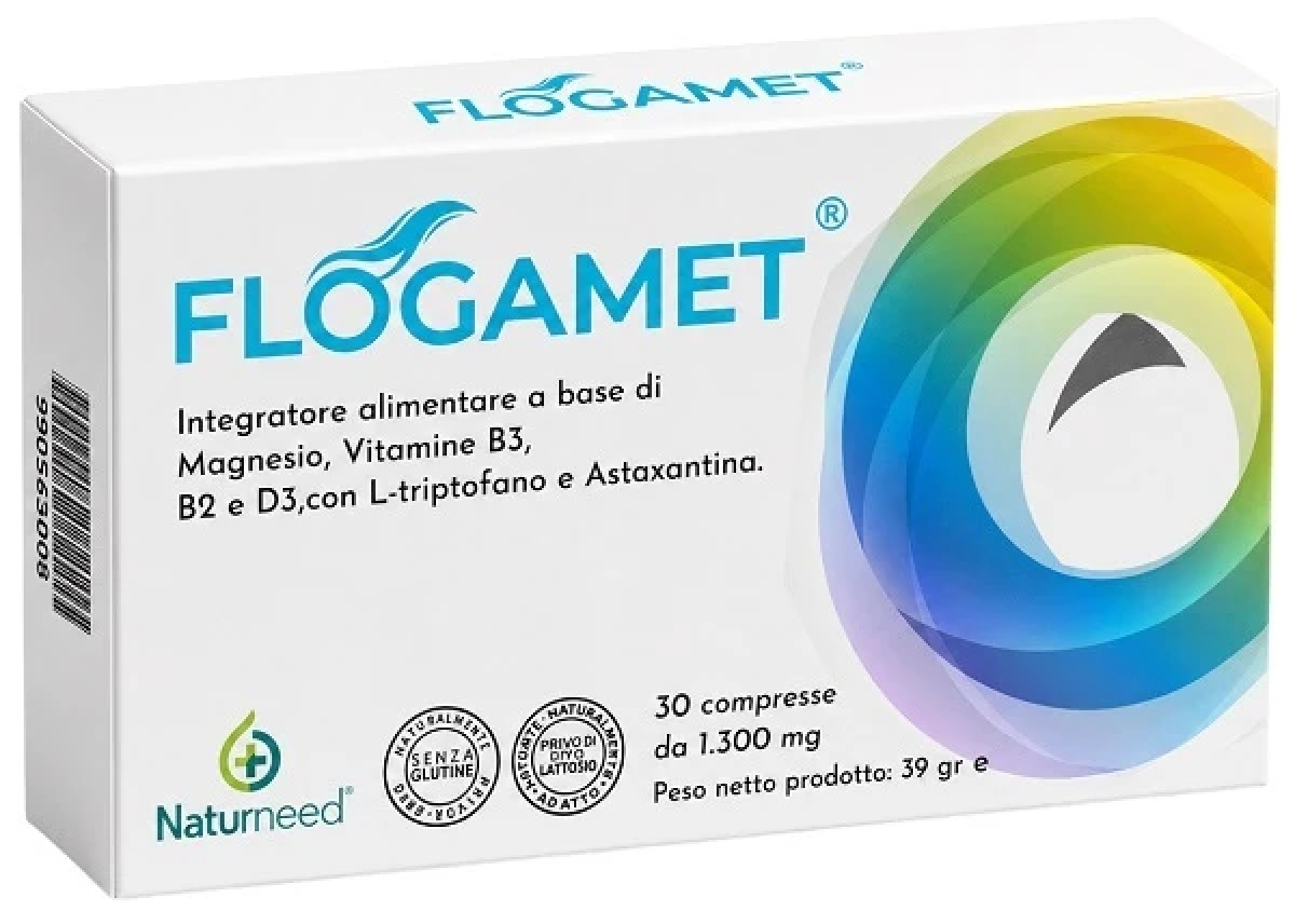 Compra Online Flogamet 30 compresse 1,3 mg senza glutine naturalmente privo di lattosio e Trova l'offerta più bassa