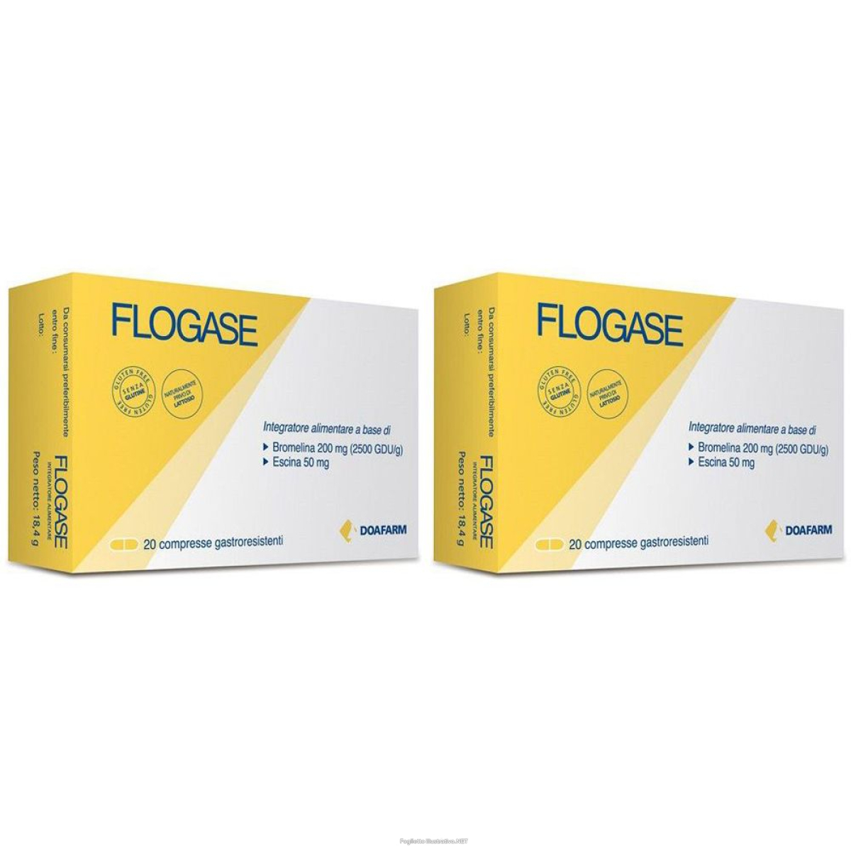 Compra Online flogase doa compresse set da 2 2x18,4 g e Trova l'offerta più bassa