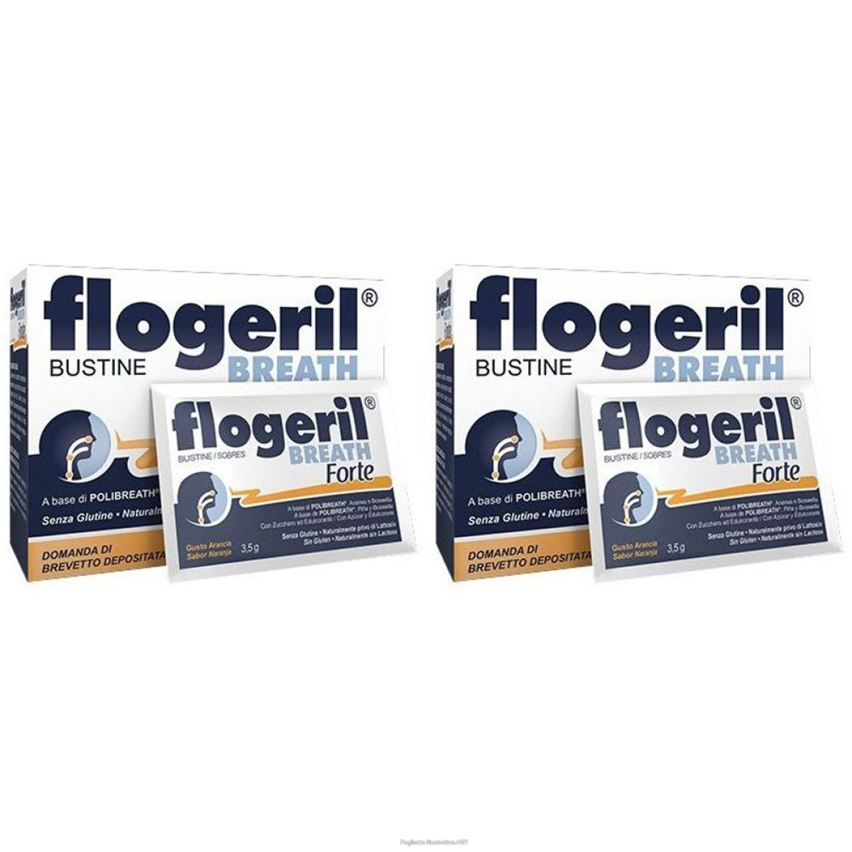Compra Online flogeril breath forte 18 bustine set da 2 2x63 g polvere per soluzione e Trova l'offerta più bassa