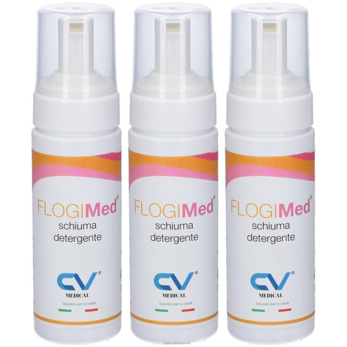 Compra Online Flogimed Schiuma Detergente 3x150 ml Soluzione e Trova l'offerta più bassa