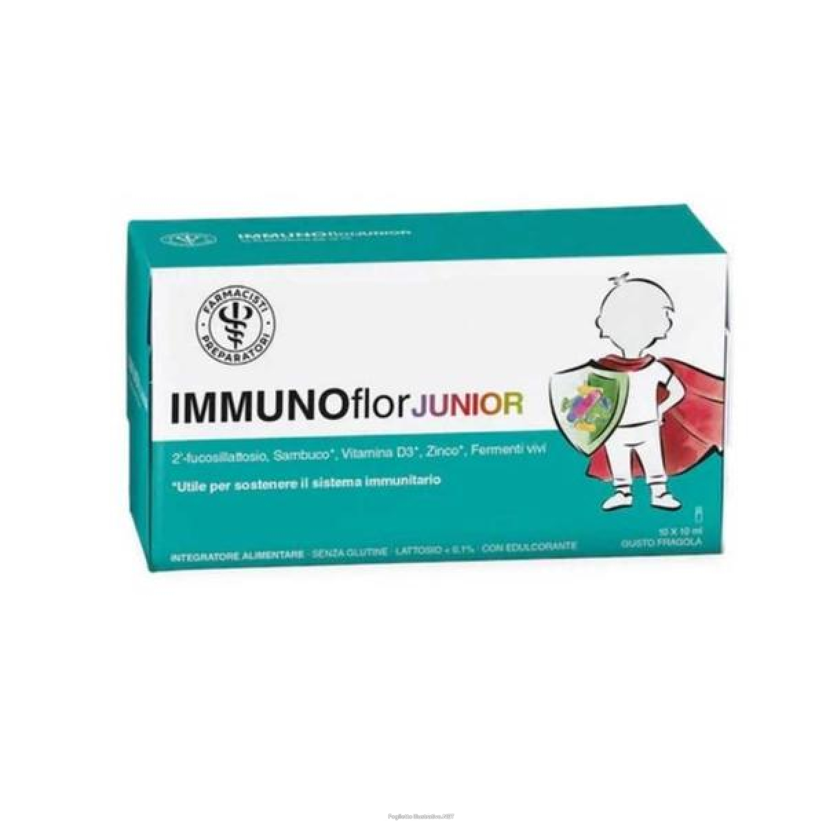 Compra Online flogobrom junior 10 flaconcini - integratore per stati febbrili e infiammatori nei bambini e Trova l'offerta più bassa