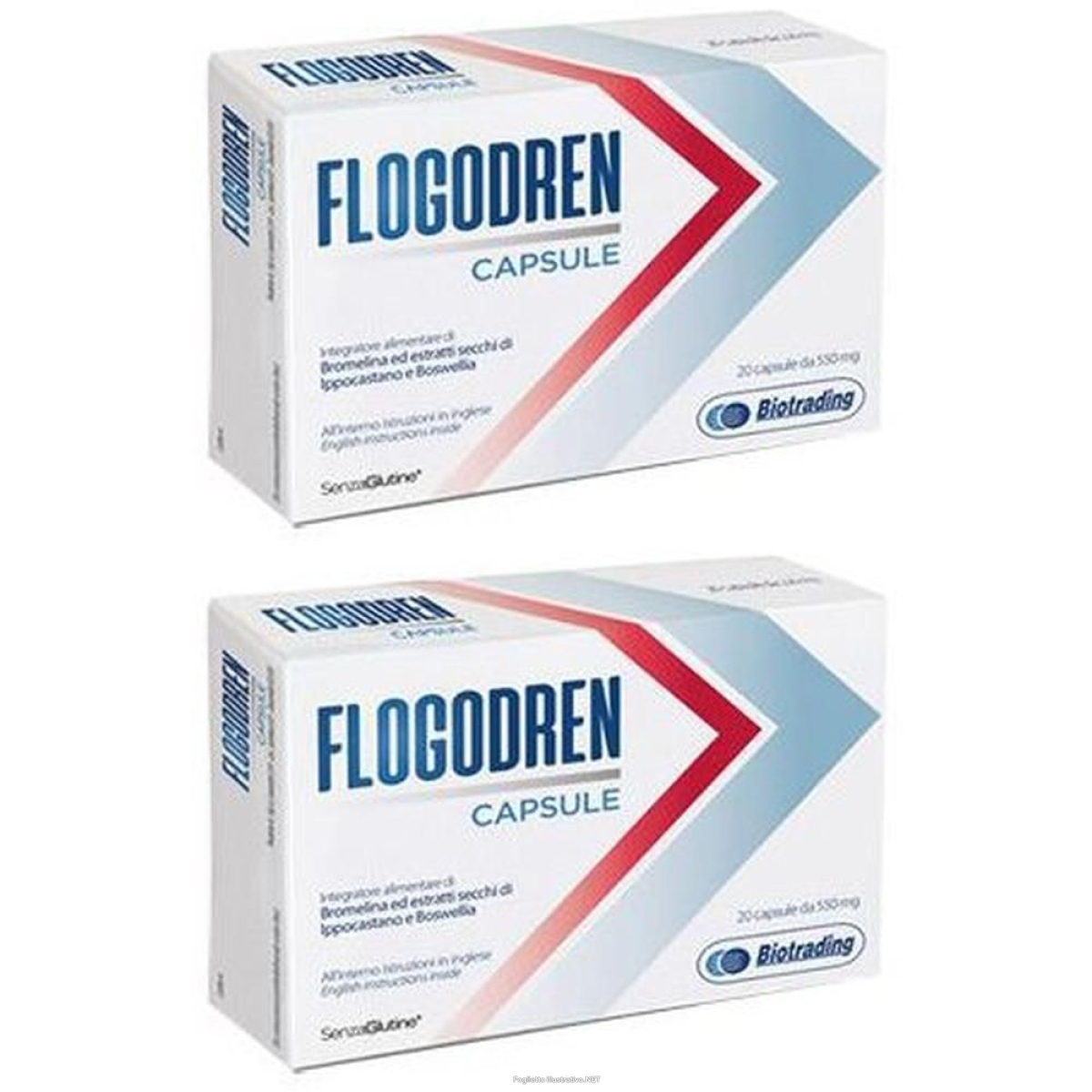 Compra Online flogodren 20 capsule 2x20 pz e Trova l'offerta più bassa