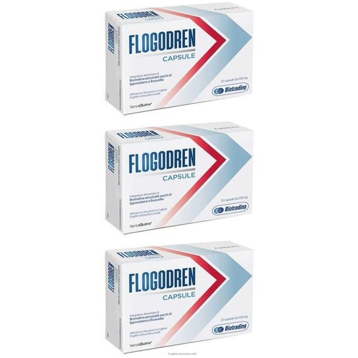 Compra Online flogodren 20 capsule 3x20 pz e Trova l'offerta più bassa