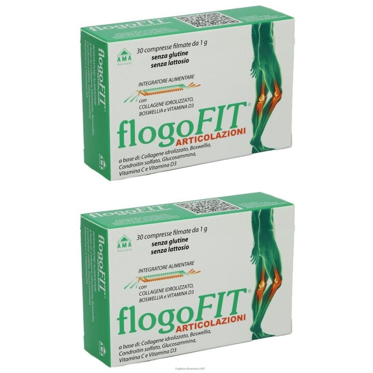 Compra Online flogofit articolazioni 30 compresse filmate set da 2 2x30 pz e Trova l'offerta più bassa