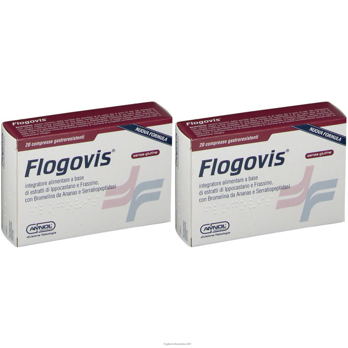 Compra Online flogovis® set da 2 2x20 pz compresse e Trova l'offerta più bassa