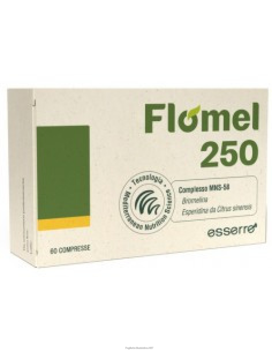 Compra Online flomel 250 integratore per la normale funzionalità del microcircolo 60 compresse e Trova l'offerta più bassa