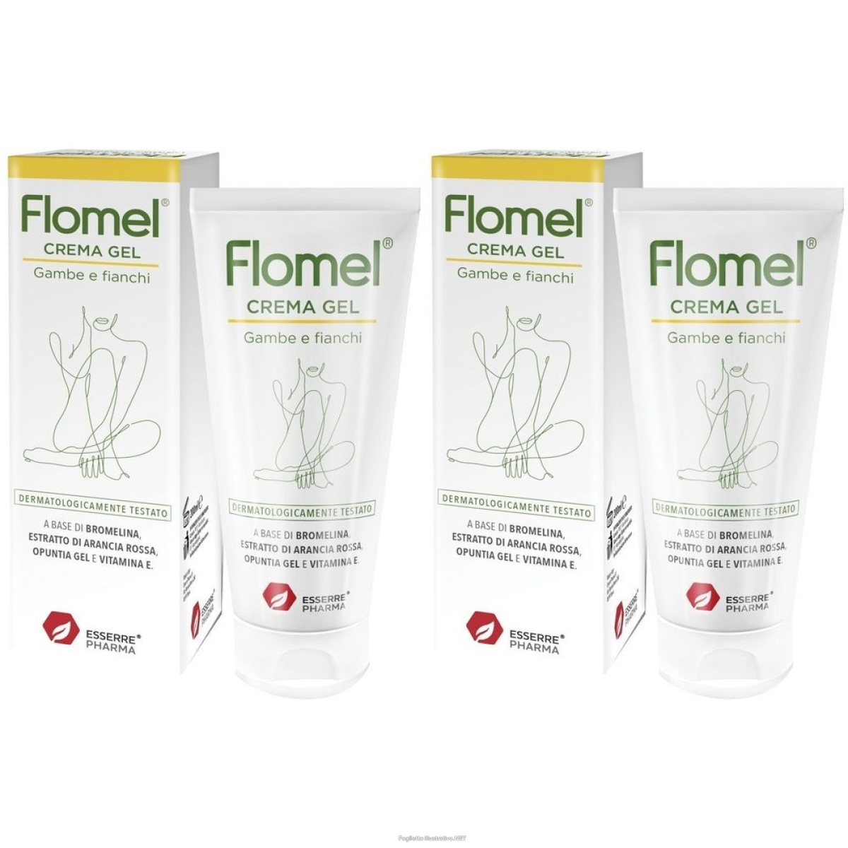 Compra Online flomel crema gel set da 2 2x200 ml e Trova l'offerta più bassa