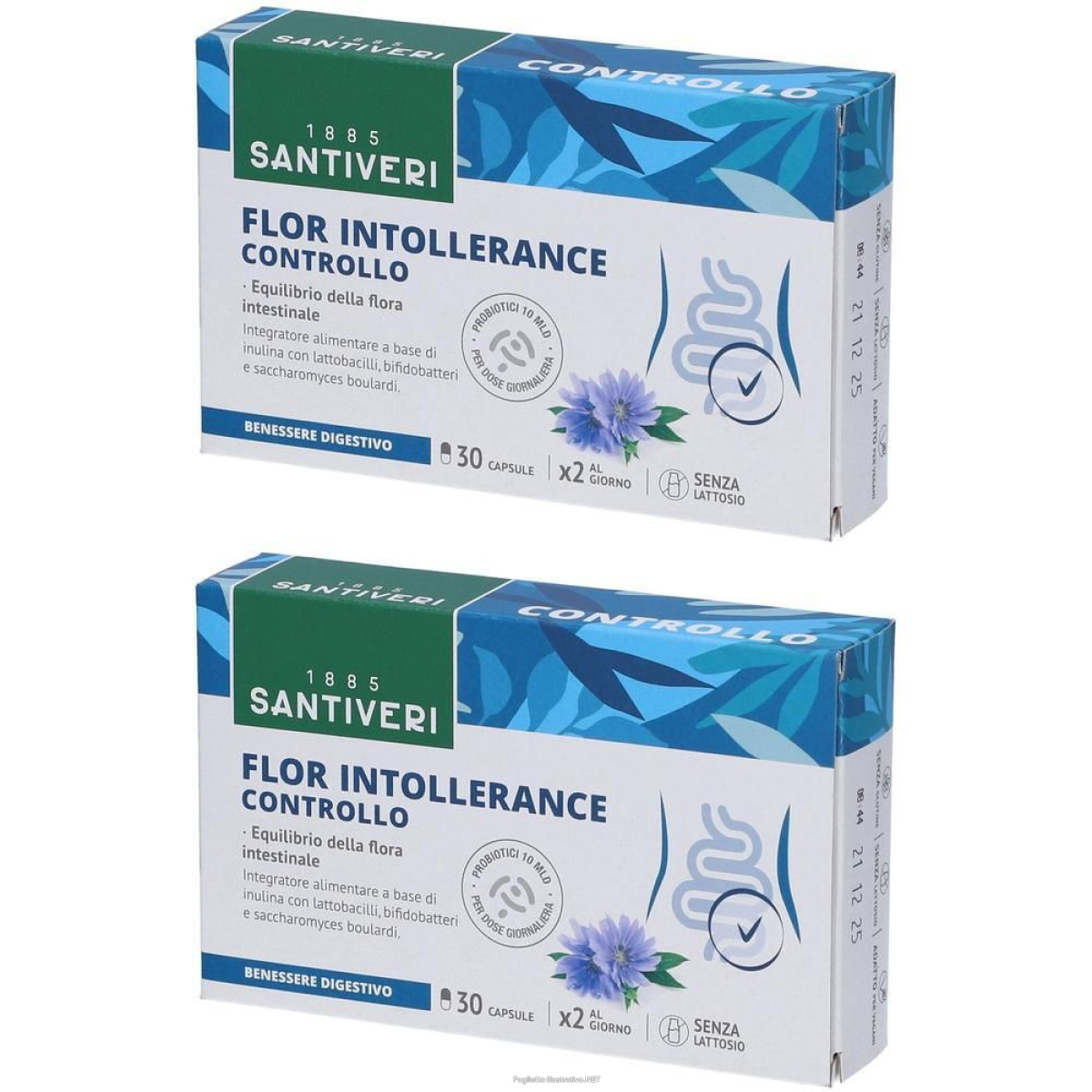 Compra Online flor intollerance controllo 30 capsule 2x15 g e Trova l'offerta più bassa
