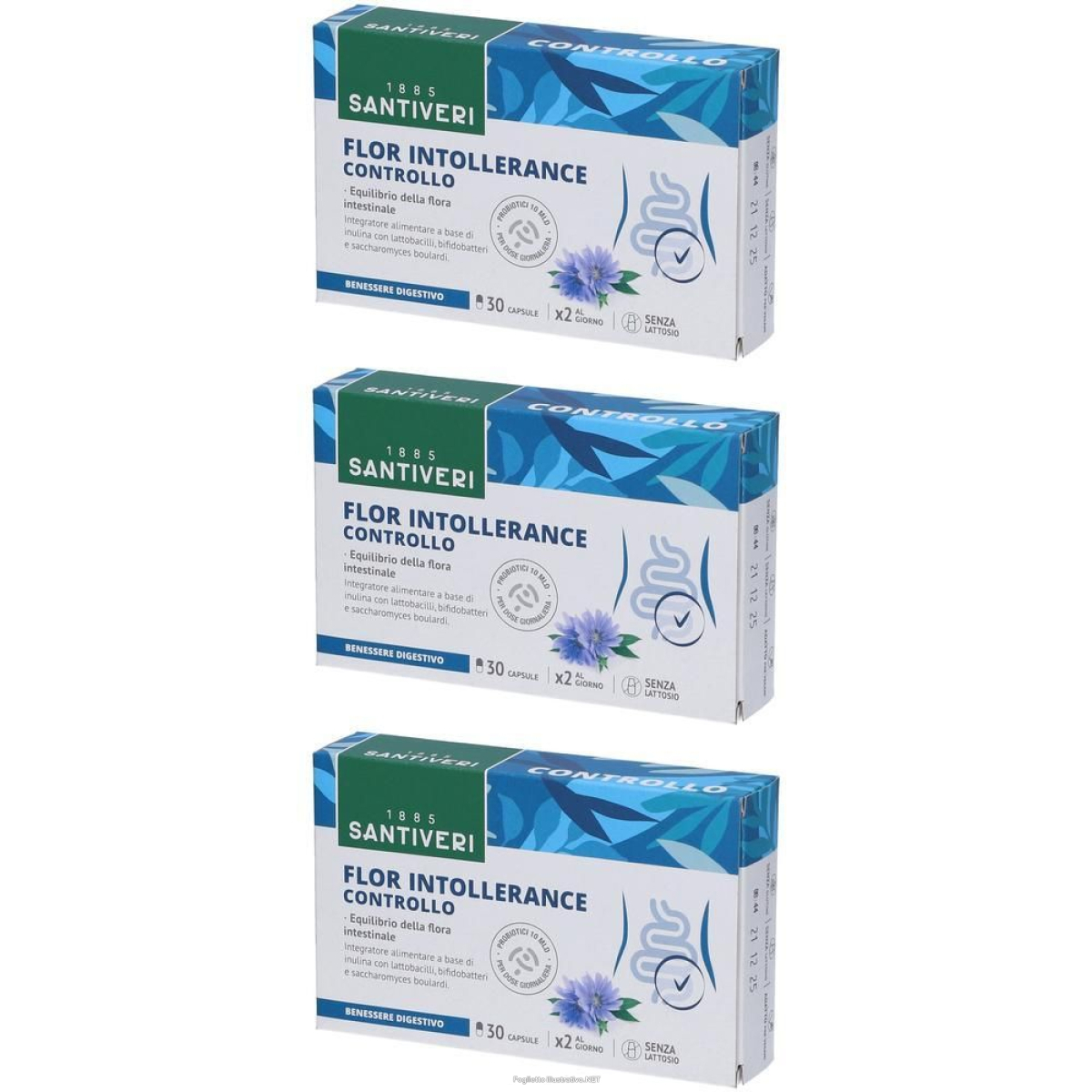 Compra Online flor intollerance controllo 30 capsule 3x15 g e Trova l'offerta più bassa