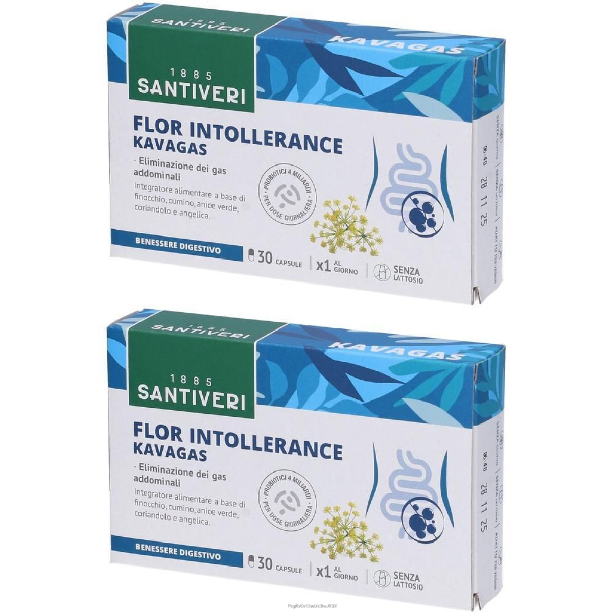 Compra Online flor intollerance kavagas 30 capsule 2x12 g e Trova l'offerta più bassa