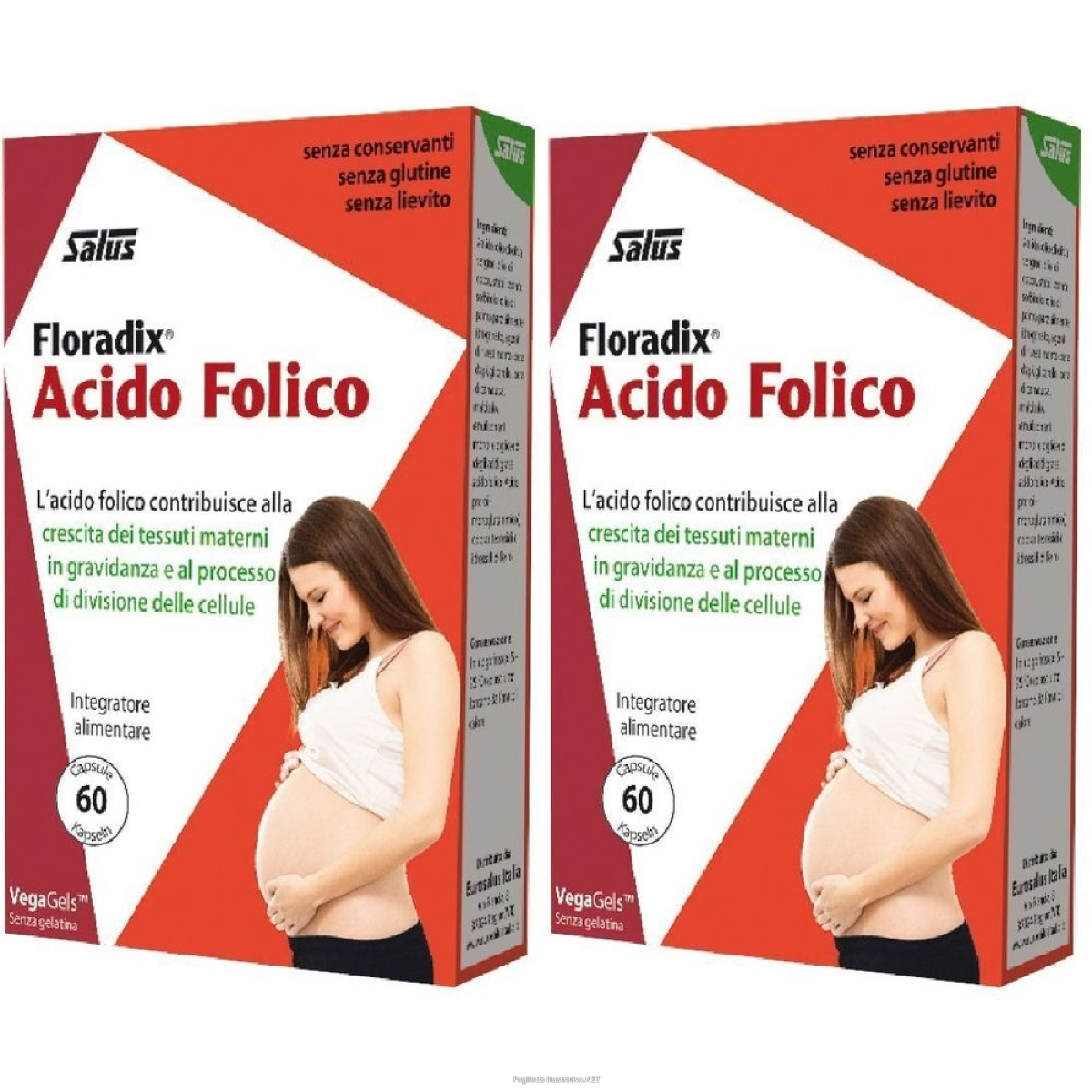 Compra Online floradix® acido folico set da 2 2x60 pz capsule e Trova l'offerta più bassa