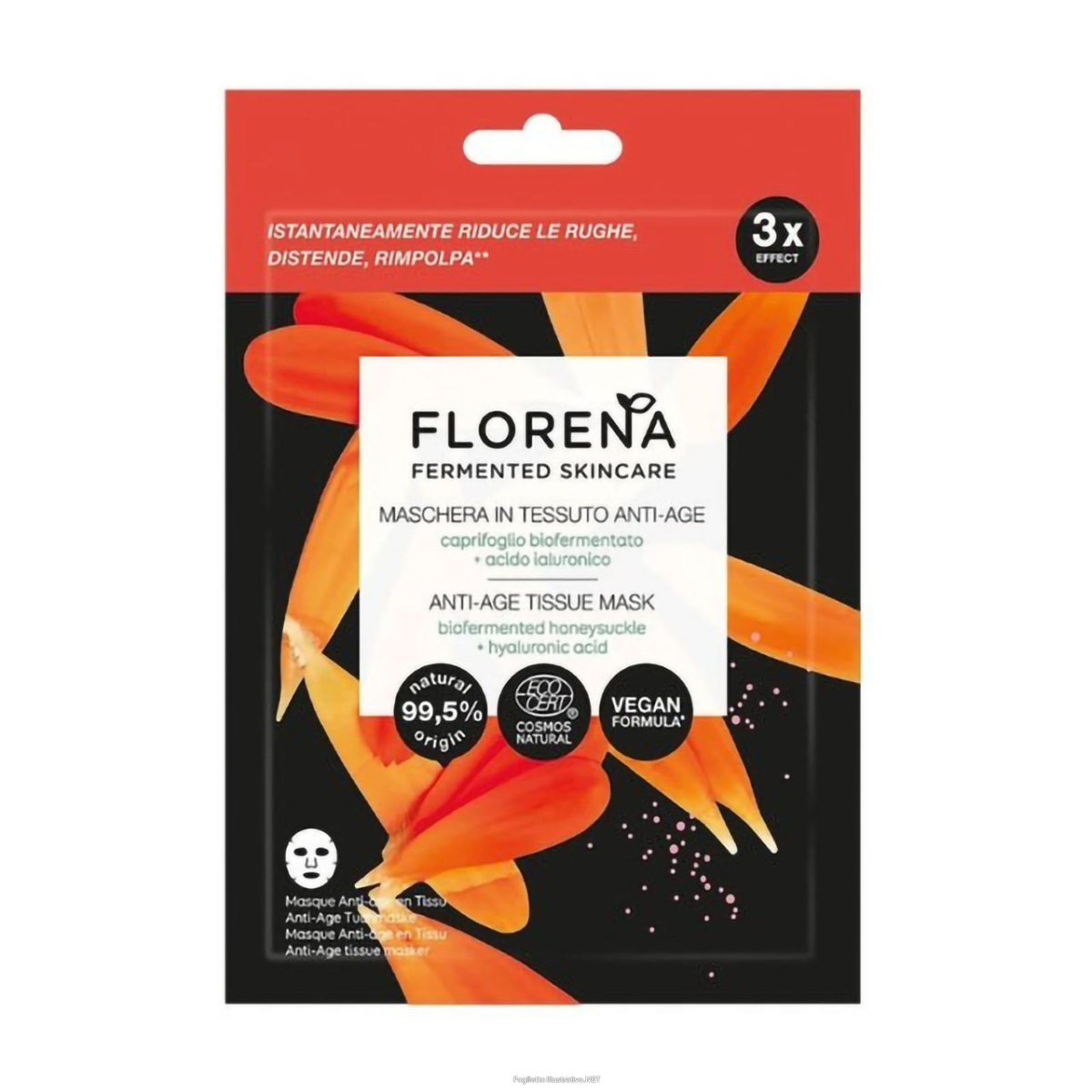 Compra Online florena fermented skincare maschera in tessuto anti-et&agrave; 1 maschera e Trova l'offerta più bassa