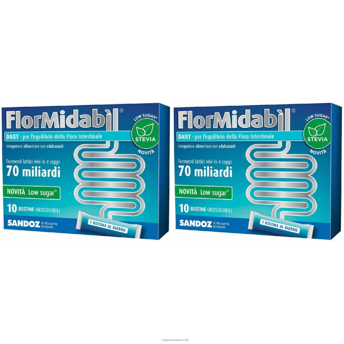 Compra Online Flormidabìl Daily Bustine Set da 2 2x15 g Polvere per Soluzione Orale e Trova l'offerta più bassa