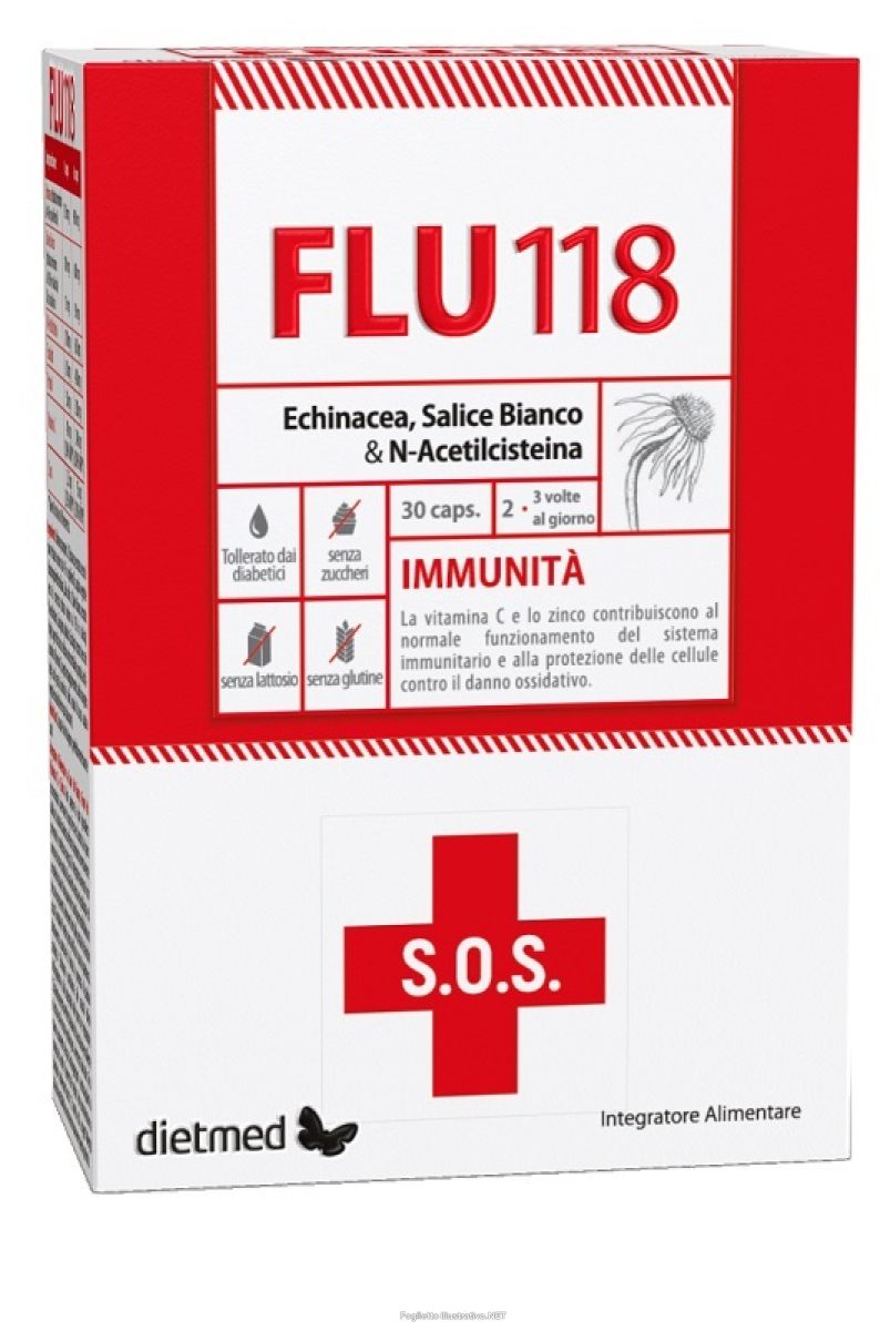 Compra Online flu118 integratore per vie respiratorie e difese immunitarie 30 capsule e Trova l'offerta più bassa