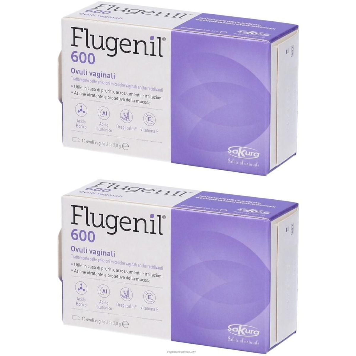 Compra Online flugenil® 600 ovuli vaginali 2x10 pz vaginali e Trova l'offerta più bassa