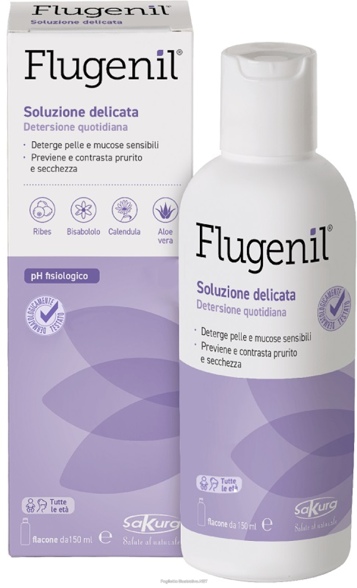 Compra Online flugenil soluzione delicata detersione quotidiana per l'igiene intima 150ml e Trova l'offerta più bassa