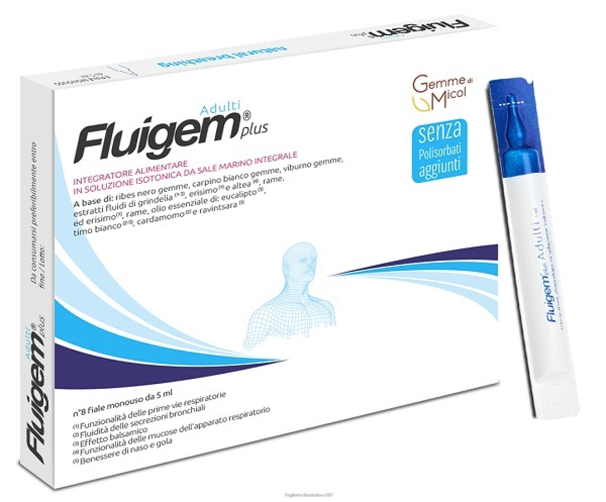 Compra Online fluigem plus adulti 8 fiale e Trova l'offerta più bassa