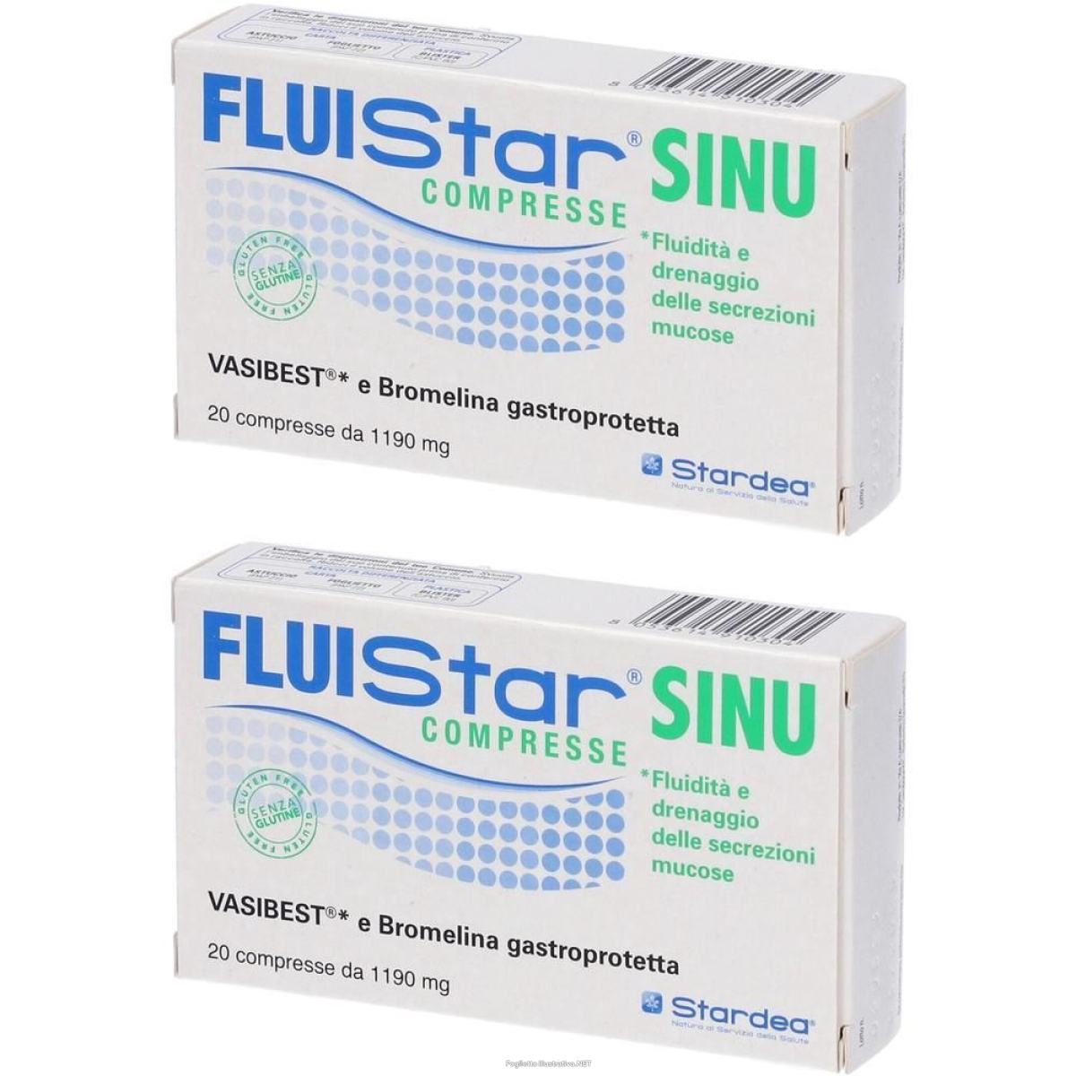 Compra Online fluistar sinu compresse 2x23,8 g e Trova l'offerta più bassa