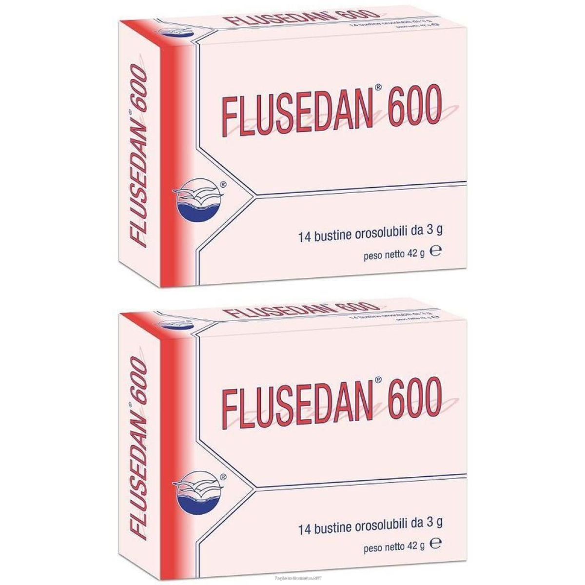 Compra Online flusedan 600 14 bustine orosolubili 2x42 g polvere per soluzione orale e Trova l'offerta più bassa