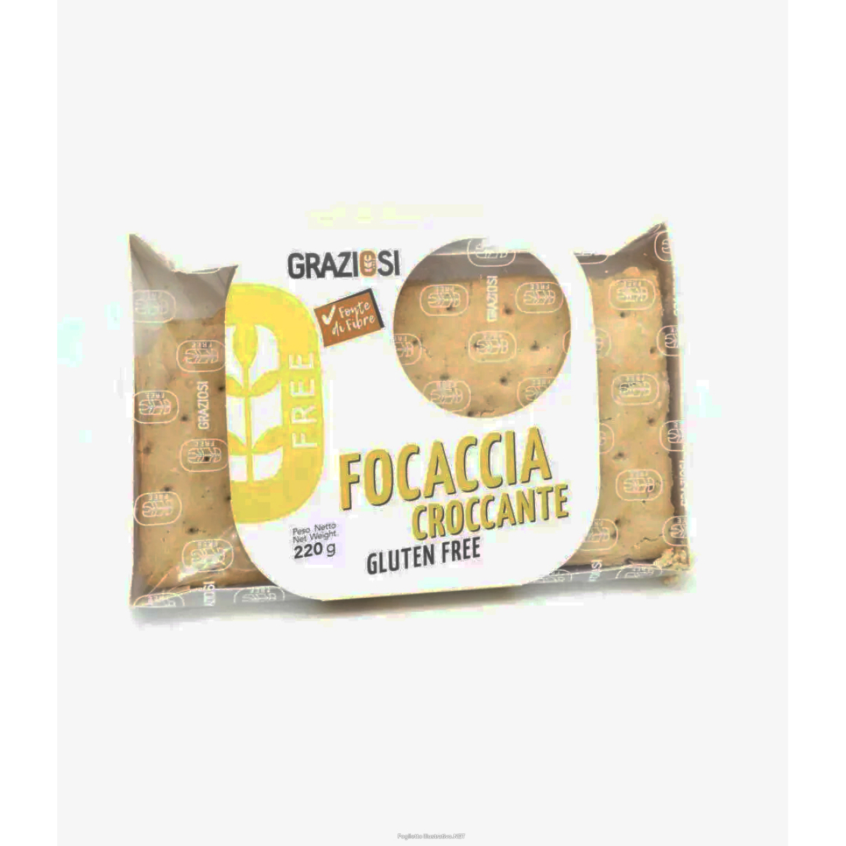 Compra Online focaccia croccante graziosi 220g e Trova l'offerta più bassa