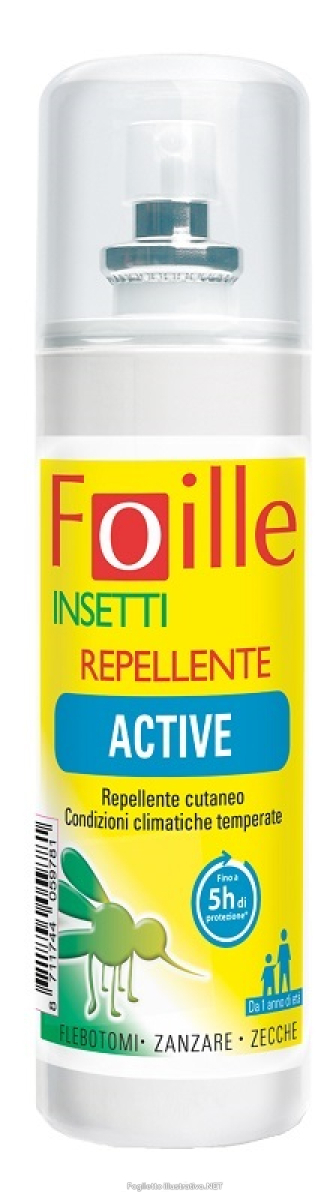 Compra Online foille insetti repellente active 100 ml e Trova l'offerta più bassa