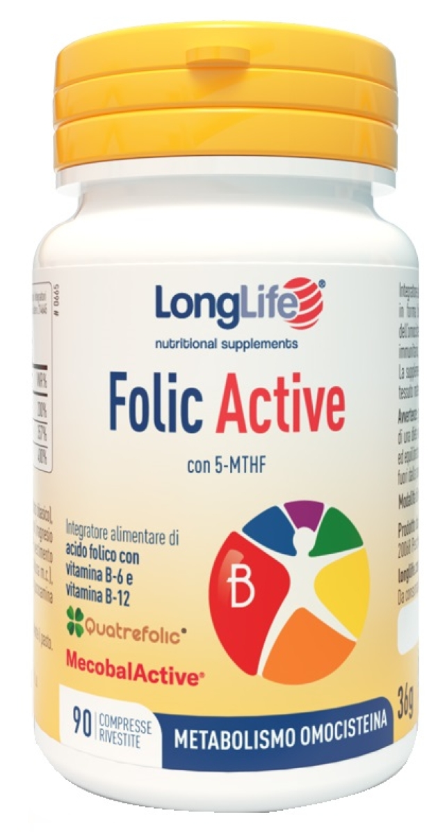 Compra Online Folic active 90 compresse rivestite senza glutine e Trova l'offerta più bassa