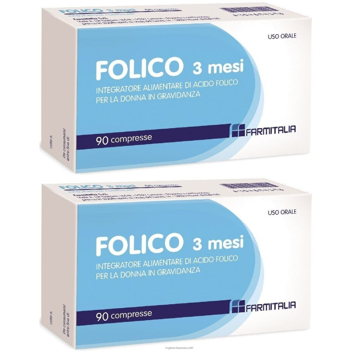 Compra Online folico 3 mesi compresse set da 2 2x90 pz e Trova l'offerta più bassa