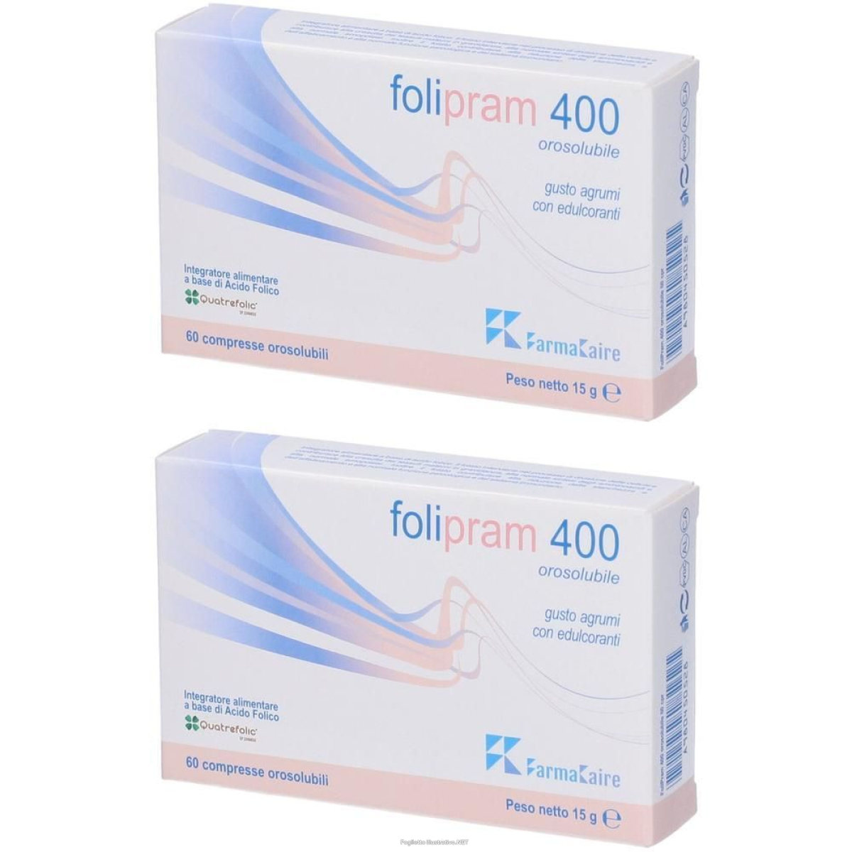 Compra Online Folipram 400 60 Compresse Orosolubili Gusto Agrumi 2x60 Pezzi e Trova l'offerta più bassa