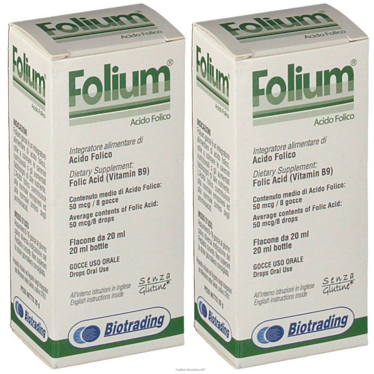 Compra Online folium® acido folico gocce uso orale set da 2 2x20 ml e Trova l'offerta più bassa