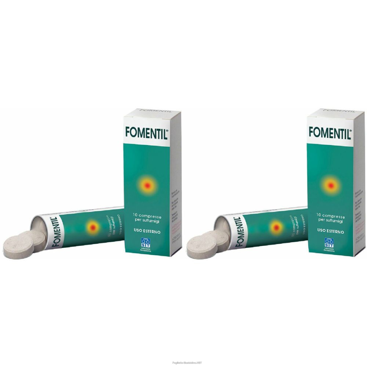 Compra Online fomentil compresse per suffumigi set da 2 2x10 pz e Trova l'offerta più bassa