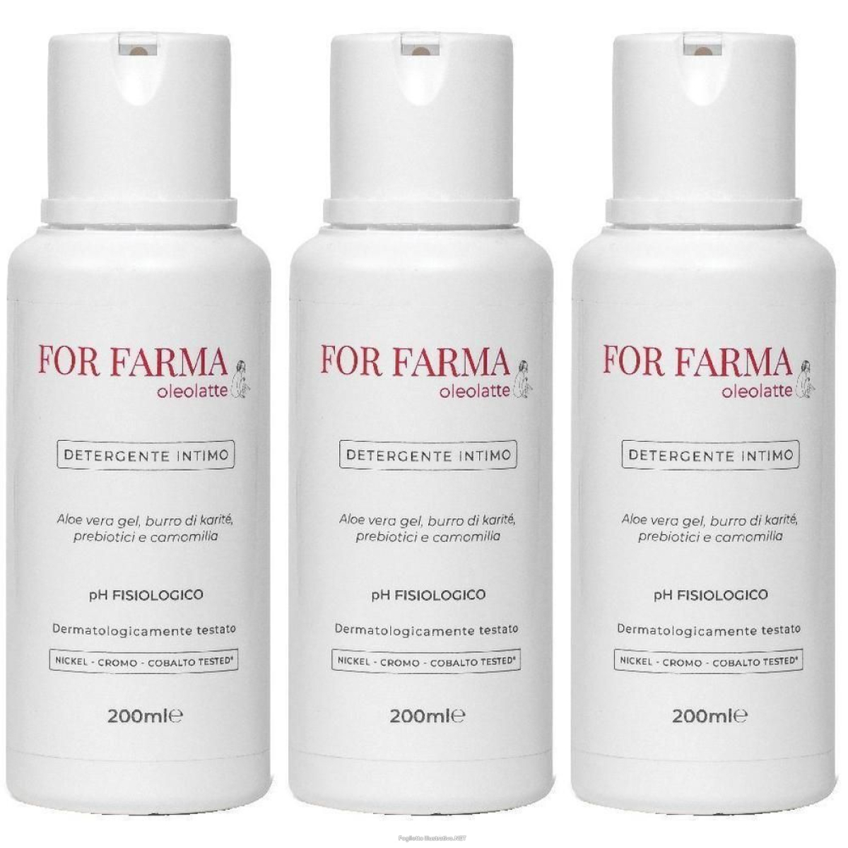 Compra Online for farma oleolatte detergente intimo 3x200 ml e Trova l'offerta più bassa