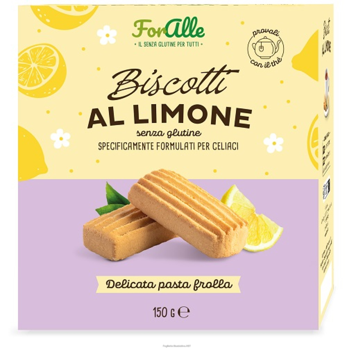 Compra Online foralle biscotti limone 150 g e Trova l'offerta più bassa