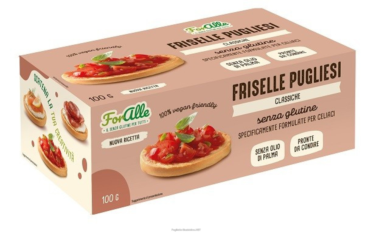 Compra Online foralle friselle pugliesi classiche senza glutine 100 grammi e Trova l'offerta più bassa