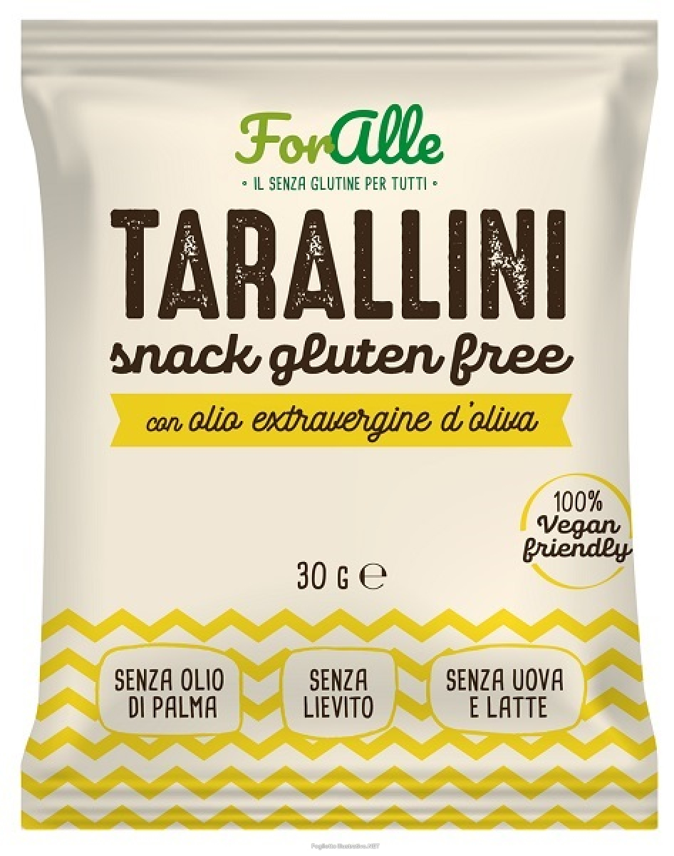 Compra Online foralle tarallini con olio extravergine d'oliva 30 g e Trova l'offerta più bassa