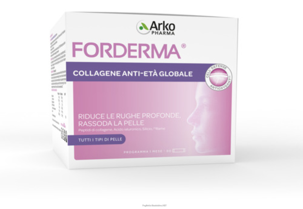 Compra Online Forderma Collagene Antieta' 60 Bustine e Trova l'offerta più bassa